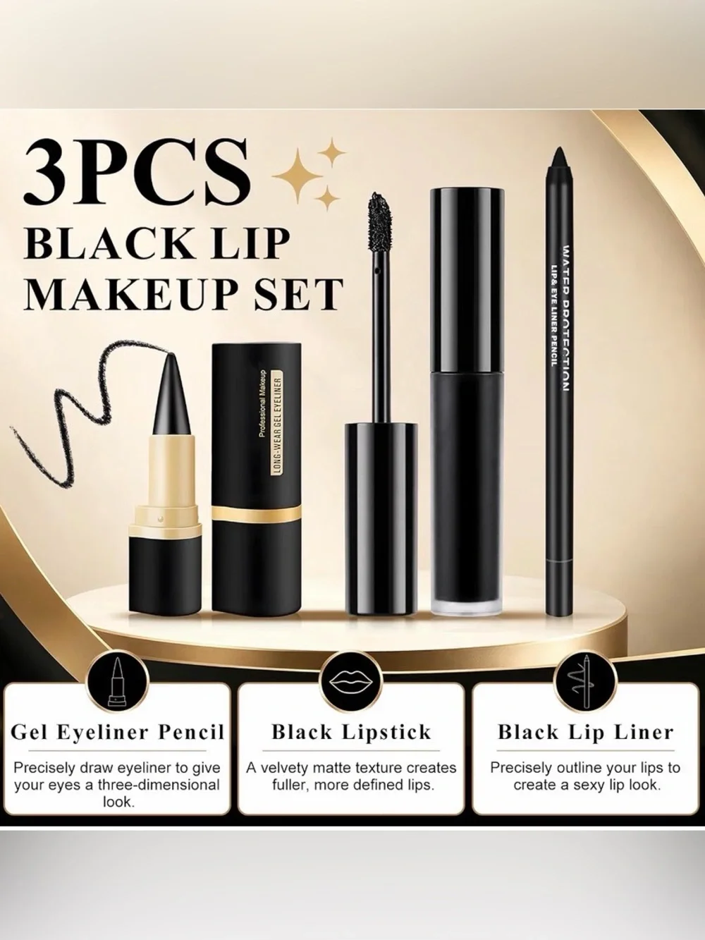 ✨ NEW 🖤 All Black Everything — Perfect Halloween Beauty Bundle! 🎃